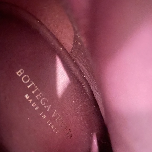 56119 Authentic Bottega Veneta black satin boots - Picture 7 of 9